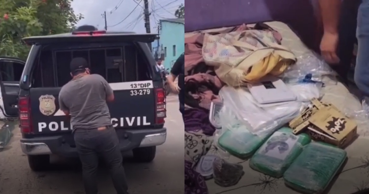 Quadrilha de traficantes que manteve família refém é presa em Manaus; veja vídeo