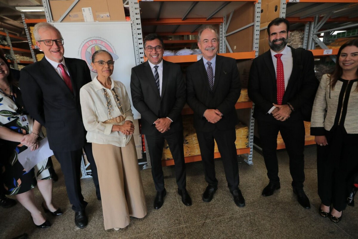 Em Brasília, Wilson Lima destaca ações do AM no combate a incêndios florestais, em posse de novo presidente do Ibama