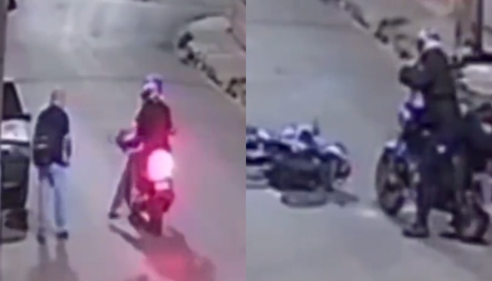 ‘Vai roubar o capeta’: guarda municipal percebe assalto, reage e mata dois criminosos; veja vídeo