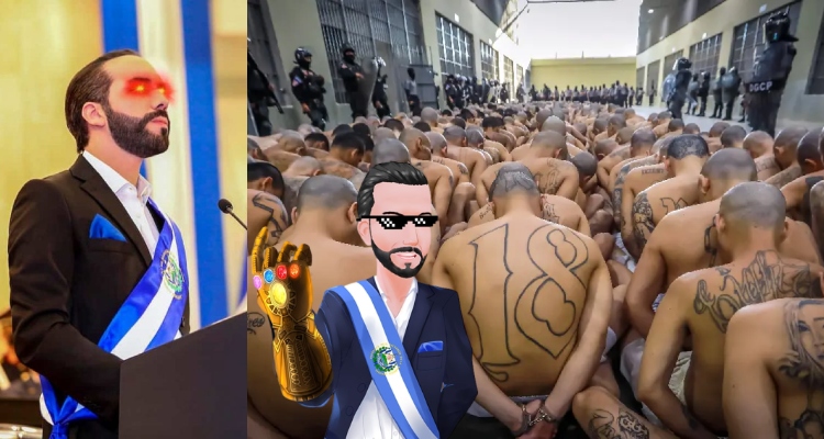 “Acabou os ‘Lalau’ e traficantes”: presidente de El Salvador prende 63 mil de uma vez e popularidade sobe 90%; veja vídeo