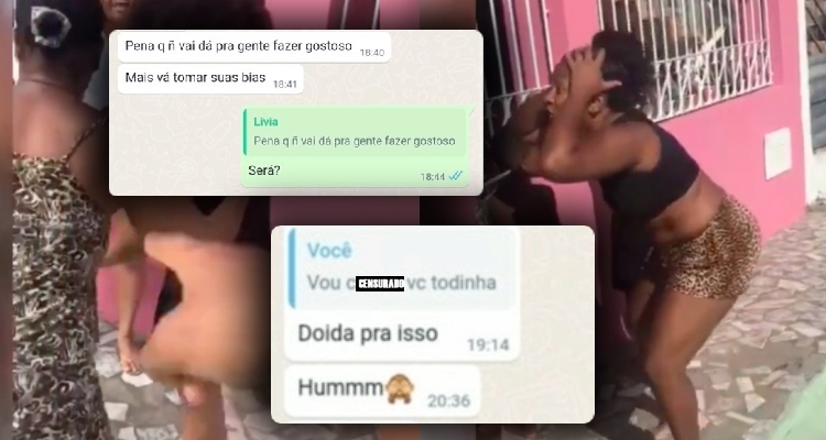 Esposa enlouquece após descobrir que “talarica do Zap” era sua própria vizinha; veja vídeo