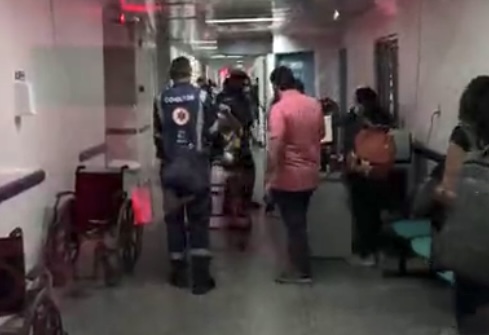Urgente: ladrã0 pega “peia” por fazer arrastão e pede socorro em UBS do Jorge Teixeira