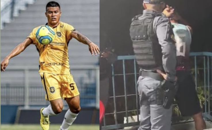 Jogador de futebol de Manaus envolvido em assaltos quando estava desempregado é preso no Coroado