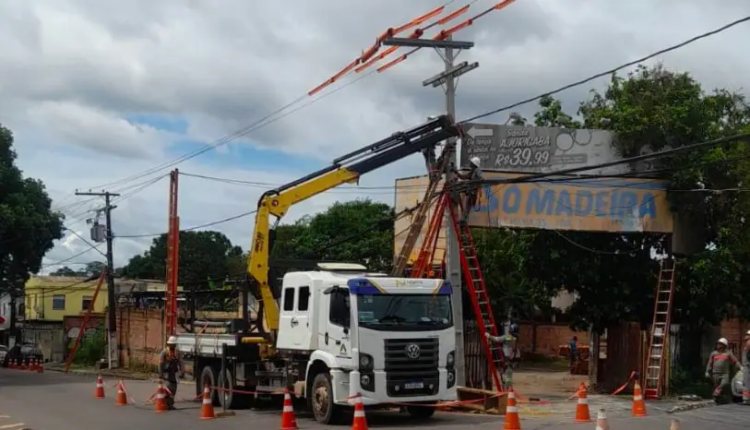 Sete bairros de Manaus ficam sem energia nesta nesta terça-feira (7)