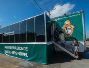 UBS Móvel volta a funcionar no Shopping Phelippe Daou, em Manaus