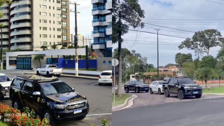 Urgente: PF realiza operação e visita condomínios de luxo em Manaus; veja vídeo
