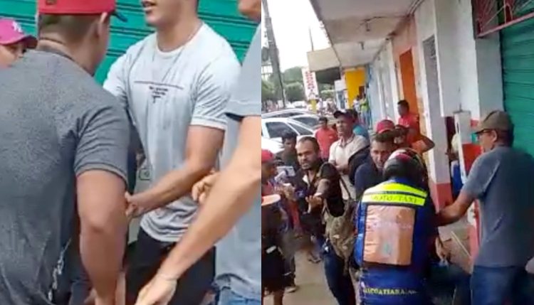 Vulgo ‘Baleia’ recebe ‘carinho da população’ de Itacoatiara após ter assaltado idosa; veja vídeo
