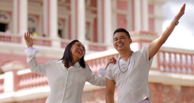 Jefferson e Gigi Cunha da grife ‘Em Visão’ na Amazônia participam de podcast em São Paulo