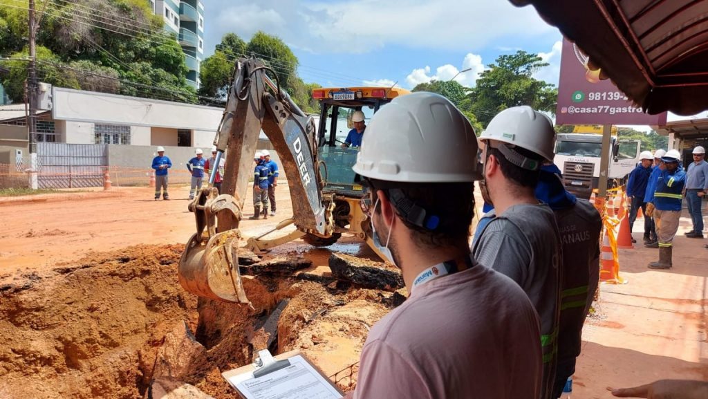 Águas de Manaus pode ser condenada a pagar R$ 1 milhão para população prejudicada por rompimento de adutoras