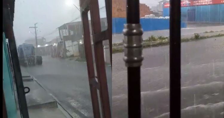 URGENTE: Chuva torrencial ameaça Manaus e Defesa Civil pede atenção da população; veja vídeo