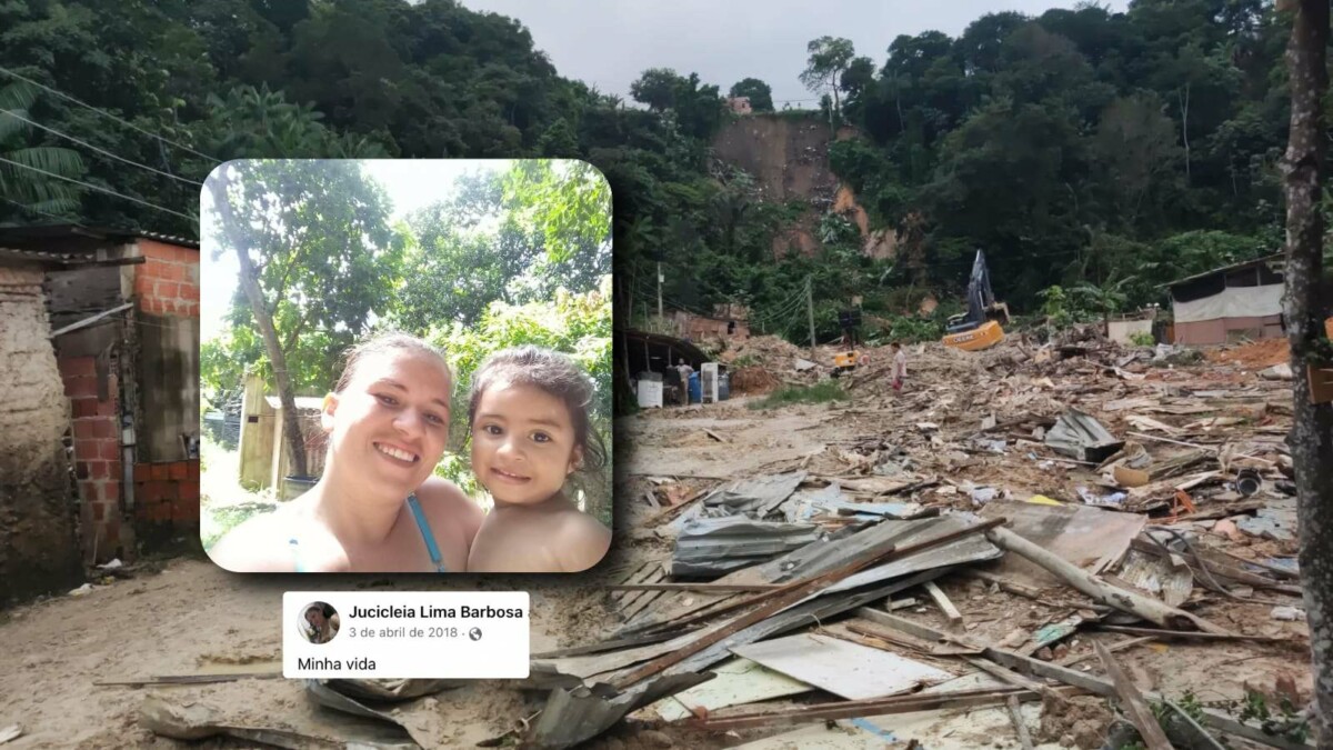 Saiba quem são mãe e filha que morreram abraçadas em deslizamento de terra em Manaus