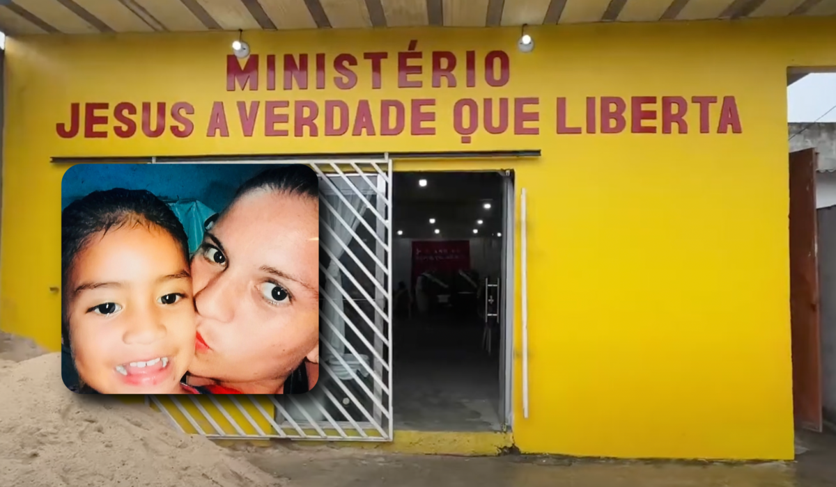 Velório de mãe e filha que morreram abraçadas no deslizamento causa comoção em Manaus; veja vídeo