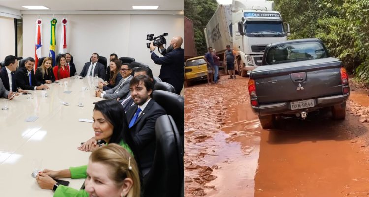 Aleam recebe comitiva de deputados de Roraima para recuperação da BR-174