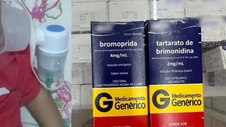 Tragédia: bebê de dois meses morre após tomar colírio ao invés de remédio contra vômito; veja vídeo