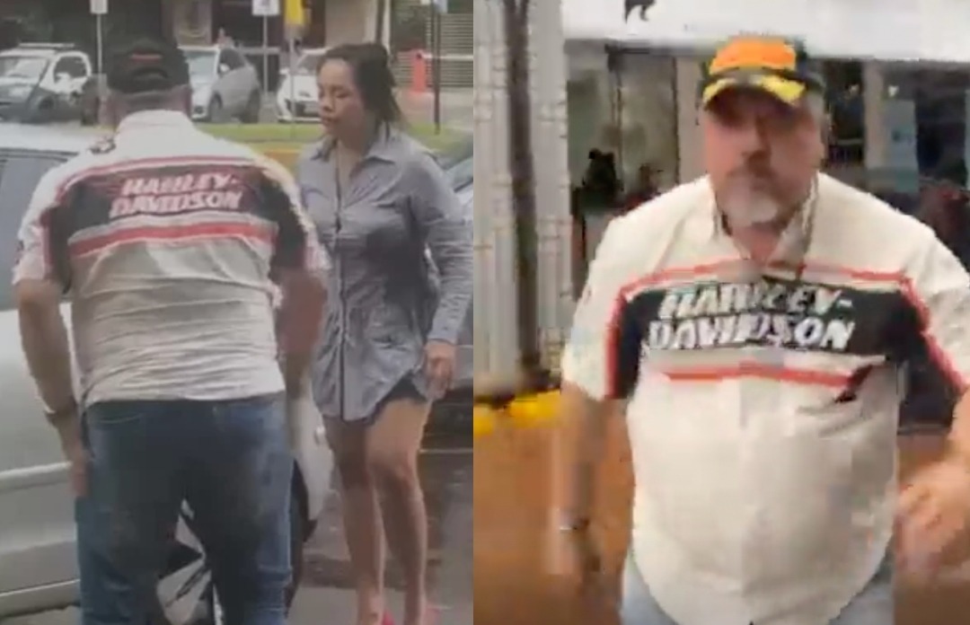 Revoltante: Advogado ‘valentão’ é flagrado espancando mulher no meio da rua; veja vídeo