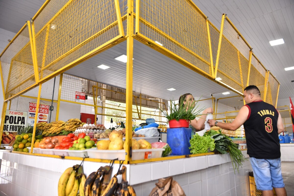 Prefeitura de Manaus entregará reforma da feira do Japiim no próximo dia 31