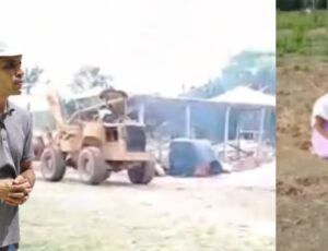 Após destruir igreja, gestão de Junior Leite tenta se apropriar de terreno de empresário em Maués; veja vídeo