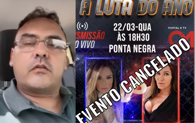 ‘Proibida’: noivo de Rosana Frota afirma que ela não irá para o duelo com Marlúcia Almeida na Ponta Negra