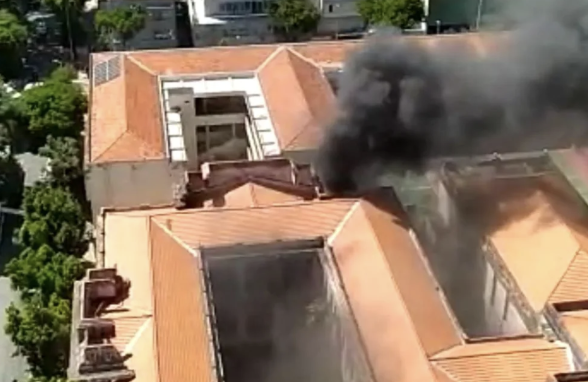 Tragédia: incêndio atinge Instituto de Educação de Minas Gerais; veja vídeo