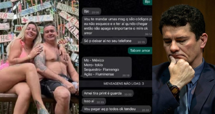 Casal do PCC que planejava morte de Sérgio Moro usava “códigos” no Whatsapp para disfarçar o crime