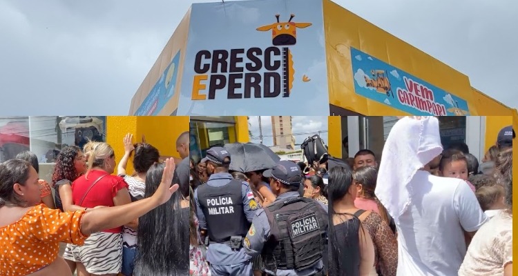 Urgente: Inauguração de loja é marcada por barraco entre grávidas e mães de colo; veja vídeo