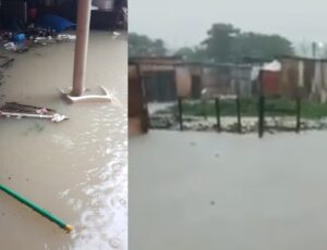 Deslizamentos e alagações são registradas após temporal em Manaus; veja vídeos