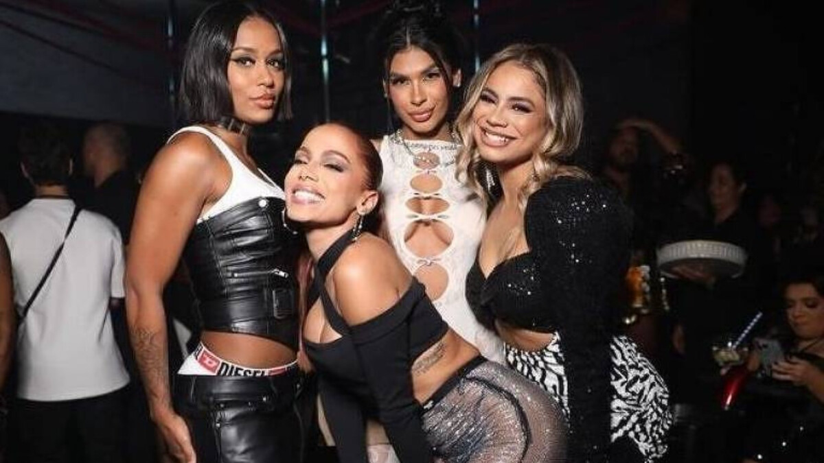 Celebridades internacionais marcam presença na festa de aniversário de Anitta; veja videos