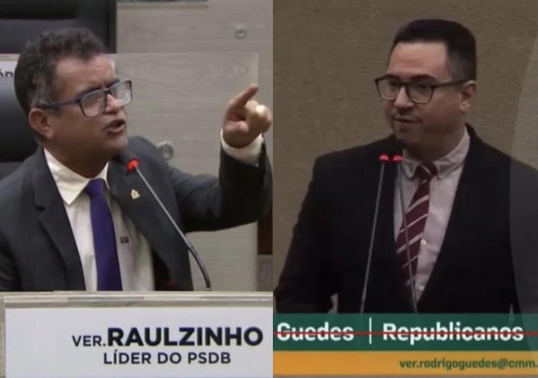 Rodrigo Guedes é desmascarado por vereador Raulzinho: “Por que não multou a Águas de Manaus quando teve carta branca?”; veja vídeo