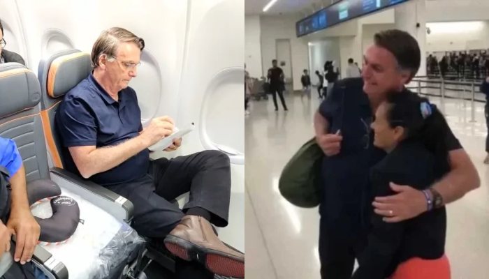 Bolsonaro chega ao Brasil mas é impedido de se encontrar com a maior parte dos apoiadores; veja vídeo