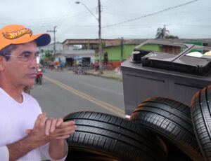 'Prefeito Hot Wheels': Lúcio Flávio gasta quase R$ 1 milhão com pneus e baterias de carros em Manicoré