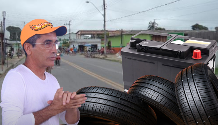 ‘Prefeito Hot Wheels’: Lúcio Flávio gasta quase R$ 1 milhão com pneus e baterias de carros em Manicoré