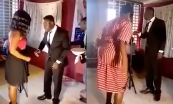 Pastor depila e unge ‘larissinha’ de fiéis durante culto lotado; veja vídeo