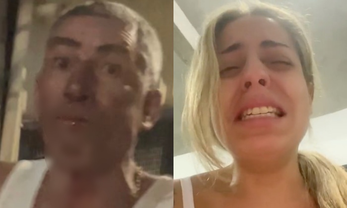 Jovem que quase foi morta pelo próprio pai chora desesperada após justiça mandar ele voltar pra casa; veja vídeos