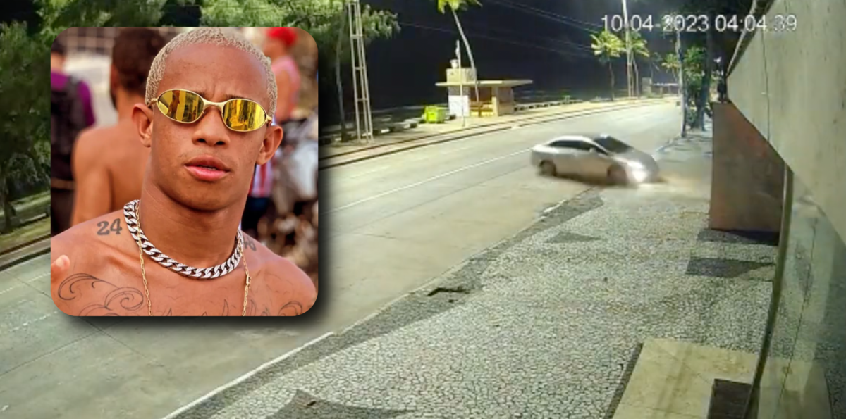 URGENTE: veja momento que MC Biel Xcamoso morre em grave acidente de carro
