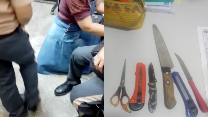 Urgente: alunos são apreendidos com facas e canivete em Colégio Militar, em Manaus; veja vídeo