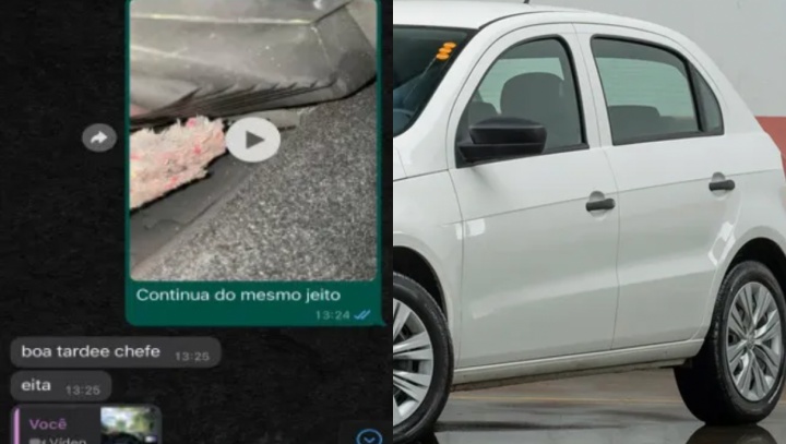 Mecânico transforma carro de cliente em motel e acaba sendo filmado em Manaus; veja vídeos