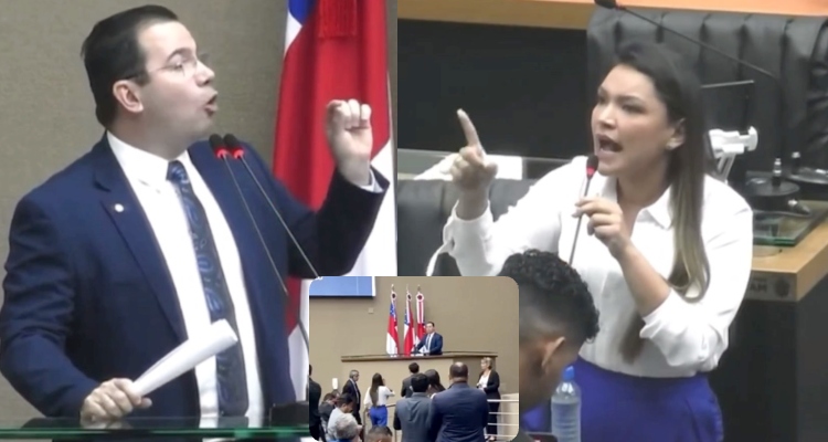 “Quebra-pau” na ALEAM: Wilker Barreto tenta humilhar Joana Darc e ela rebate: “misógino”; veja vídeo