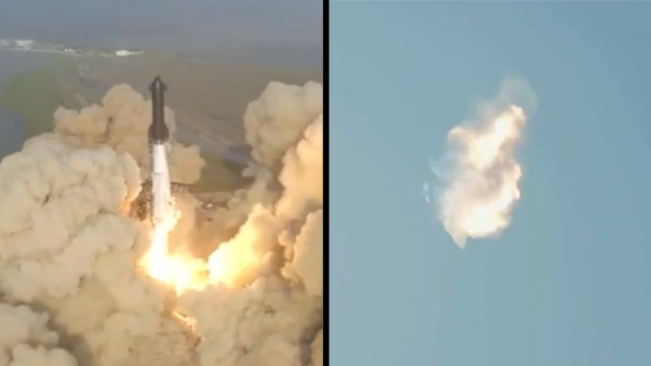 Veja momento da explosão do foguete da SpaceX, de Elon Musk