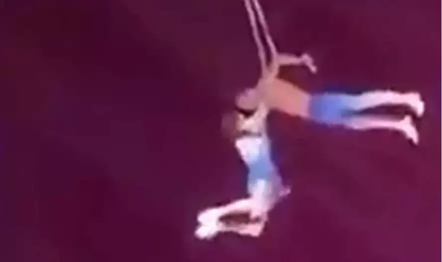 Artista promete acrobacia exclusiva sem equipamento de segurança com o marido e acaba mort4; veja o vídeo