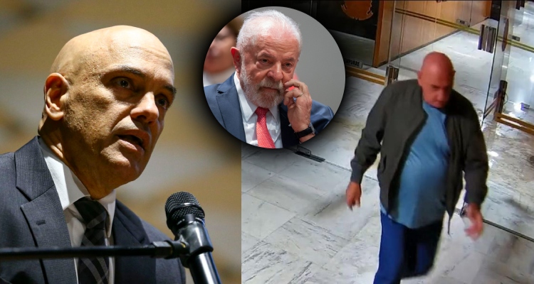 Bomba: Moraes determina quebra do sigilo de imagens do Planalto no 8 de Janeiro