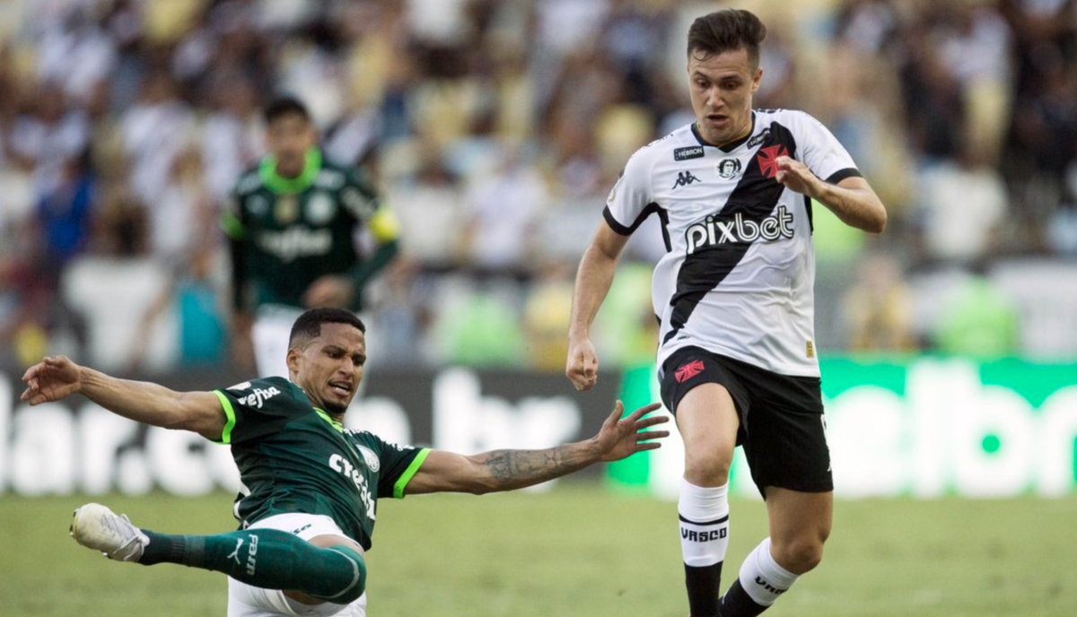 Palmeiras arranca empate com o Vasco em jogo movimentado