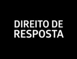 Direito de resposta concedido a Caroline e Mario Frota Moreira