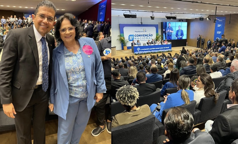 Deputado João Luiz participa da 16ª Convenção Nacional do Republicanos, em Brasília