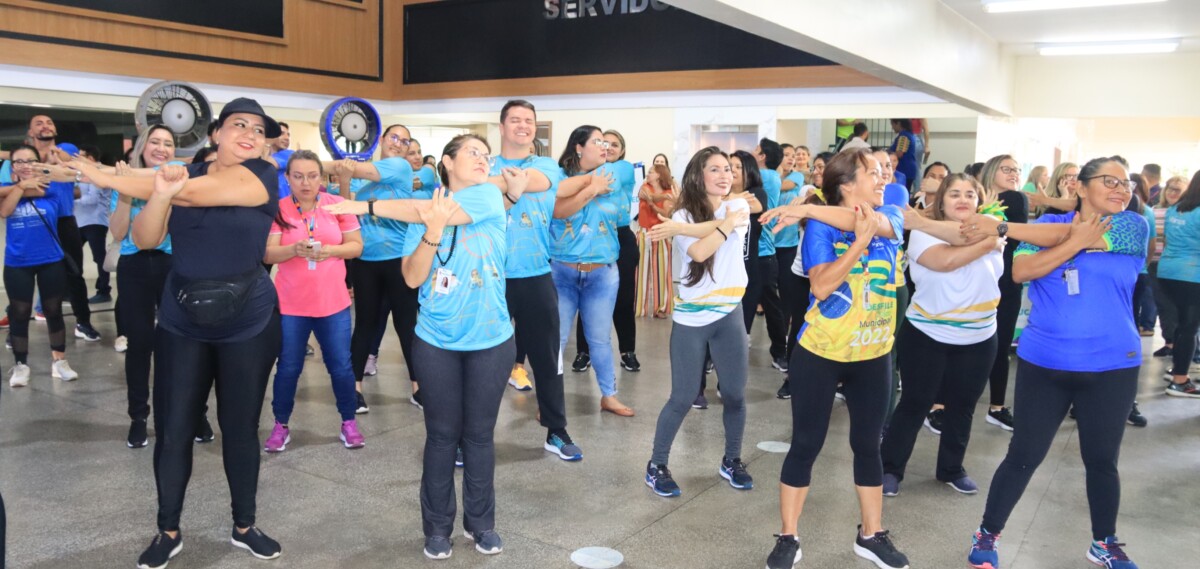 Prefeitura de Manaus promove programação com atividades físicas a servidores e alunos da Semed