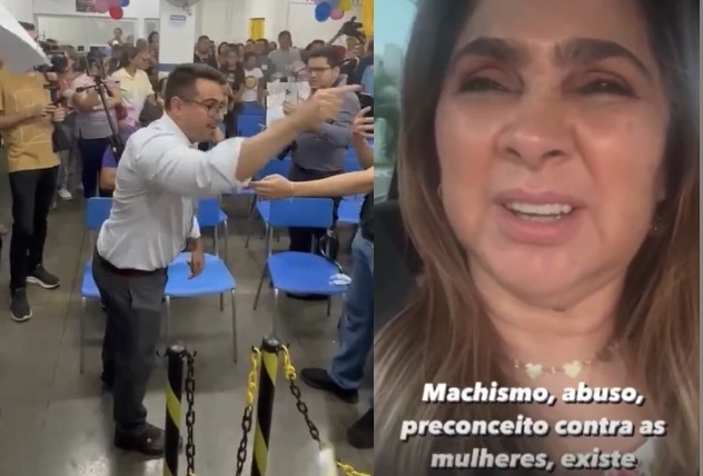 Descontrolado e agressivo, Rodrigo Guedes tenta rebaixar Dulce Almeida que desabafa: “me senti oprimida e abusada”