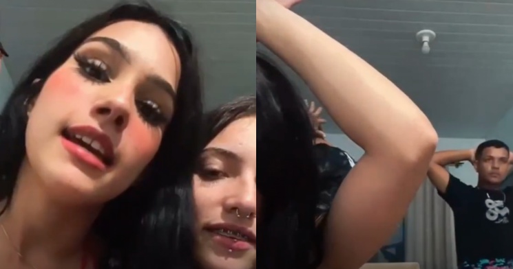 “Nós gosta é de fuzil”, diz blogueira empolgada minutos antes de ser presa durante live no Instagram; veja vídeo