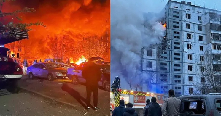 Rússia volta a atacar a Ucrânia com mísseis e deixa 12 pessoas mortas; veja vídeo