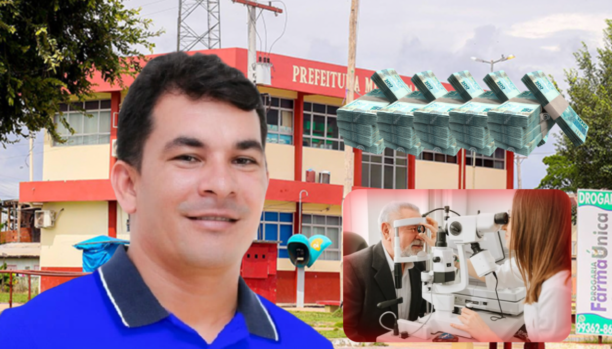 Prefeito de Caapiranga gasta quase R$700 mil em consultas oftalmológicas sem dar detalhes