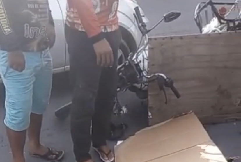 Urgente: entregador de gás m0rre em grave acidente na zona Leste de Manaus; veja o vídeo