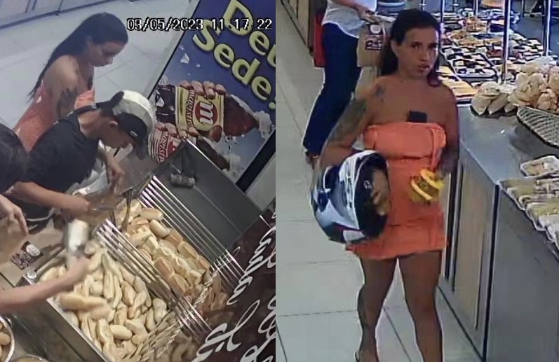 Blindada faz a limpa em padaria e mete até manteiga na ‘ppka’ em Manaus; veja os vídeos
